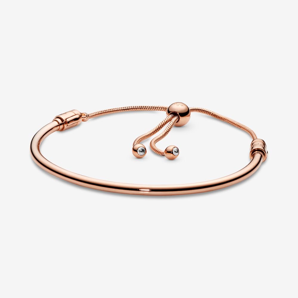 Bracciale rigido Pandora Moments con chiusura regolabile
