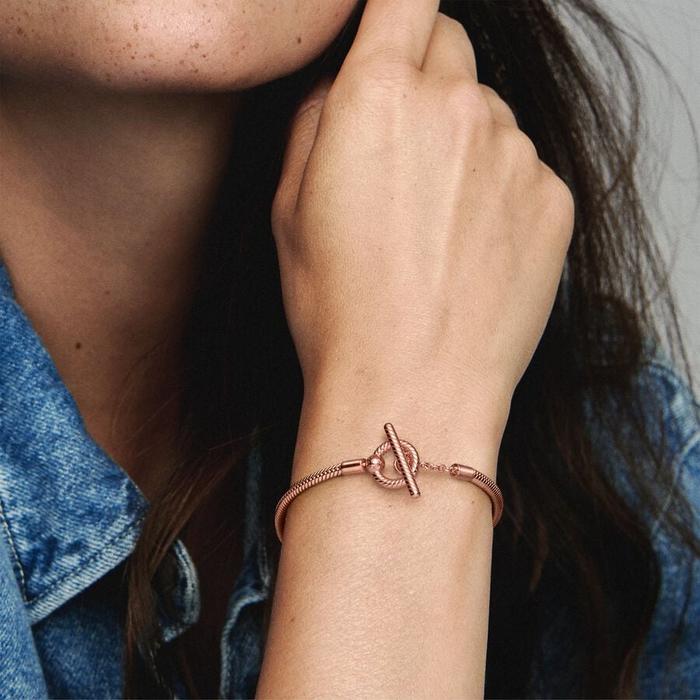 Bracciale con Chiusura a T