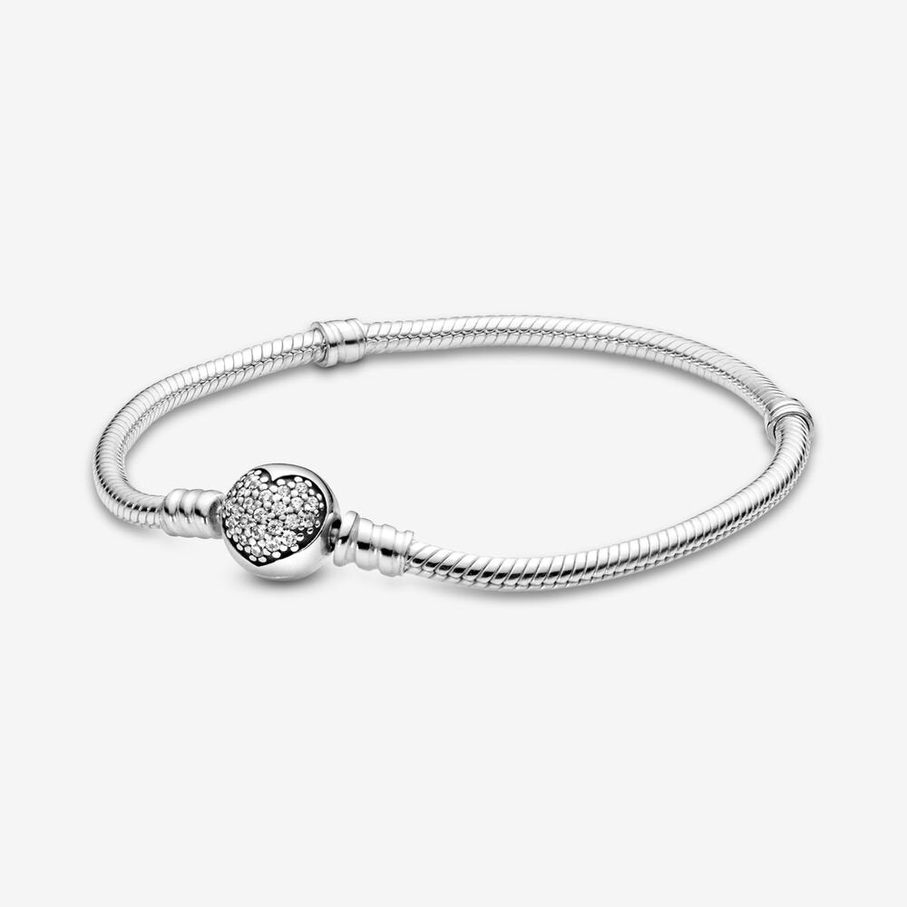 Bracciale coda di topo chiusura pavè - gioielleriaperdichizzi.it