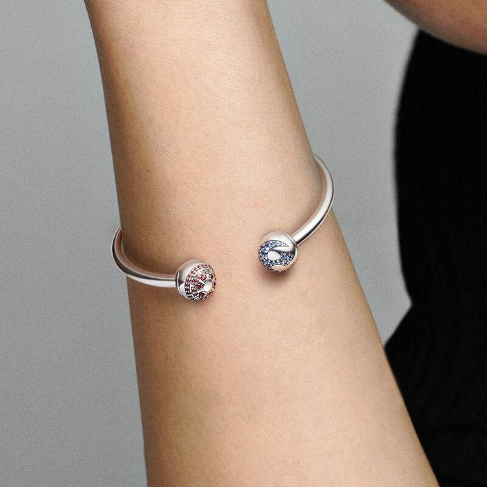 Star Wars™, Bracciale Rigido Aperto Light & Dark Side