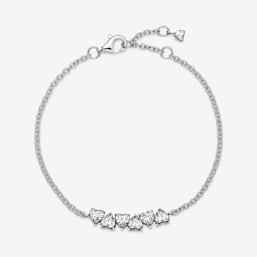 Bracelet avec coeurs