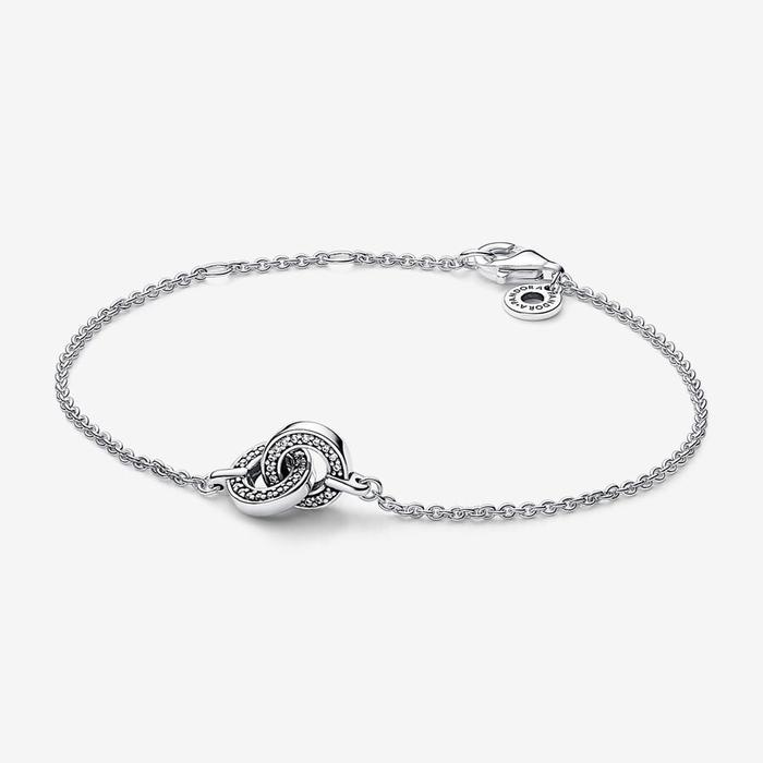 Bracelet Pavé Cercles Entrelacés