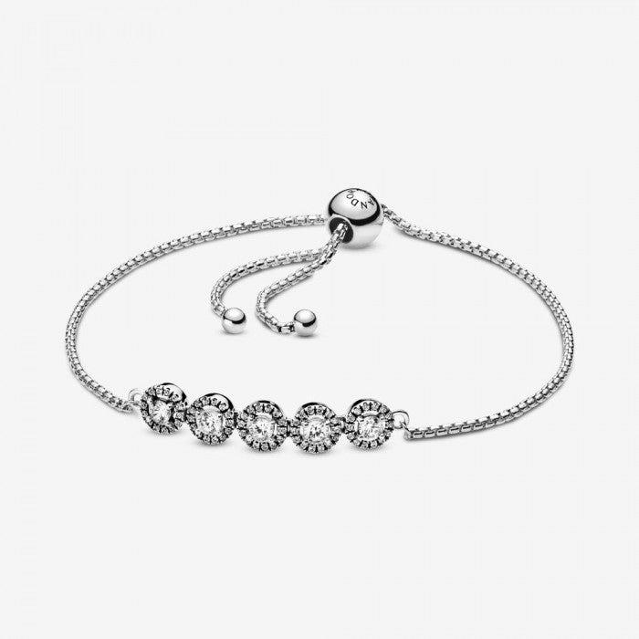 Bracciale scintillante chiusura regolabile