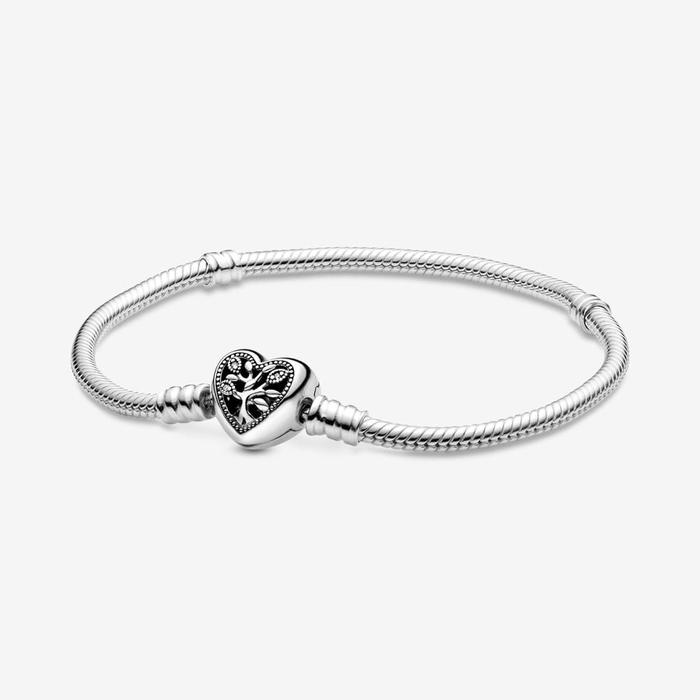 Bracciale con Chiusura a Cuore albero della Famiglia