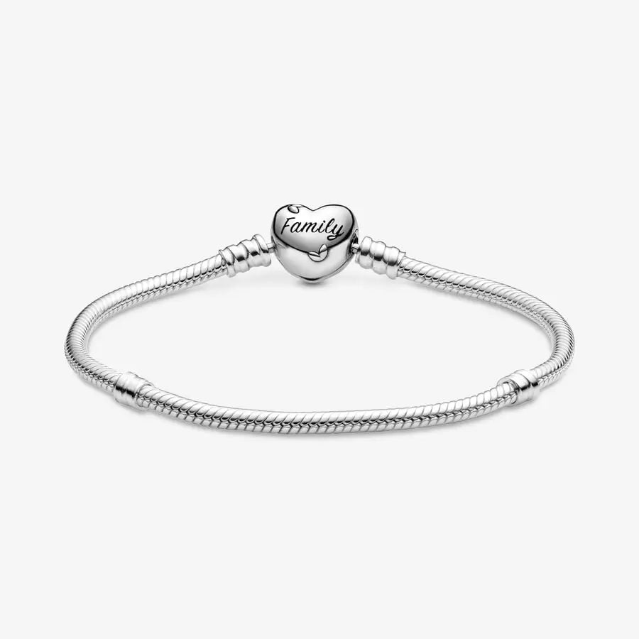 Bracciale con Chiusura a Cuore albero della Famiglia