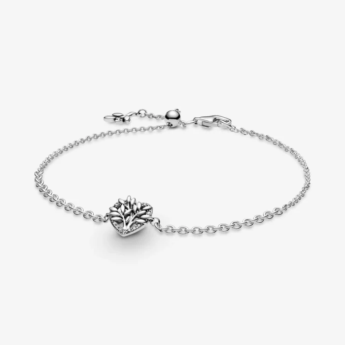 Family Tree and Heart Bracelet