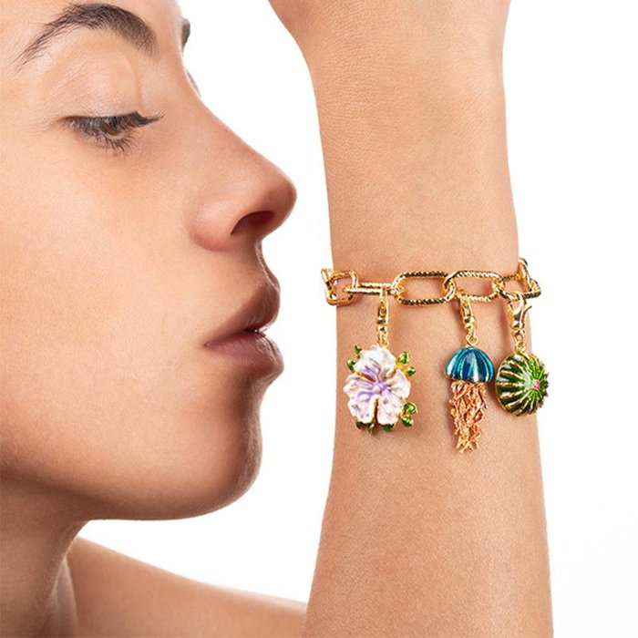 Caper Flower Charm