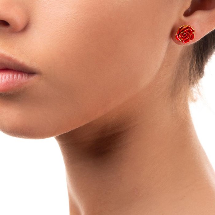 Orecchini Mini Rosa