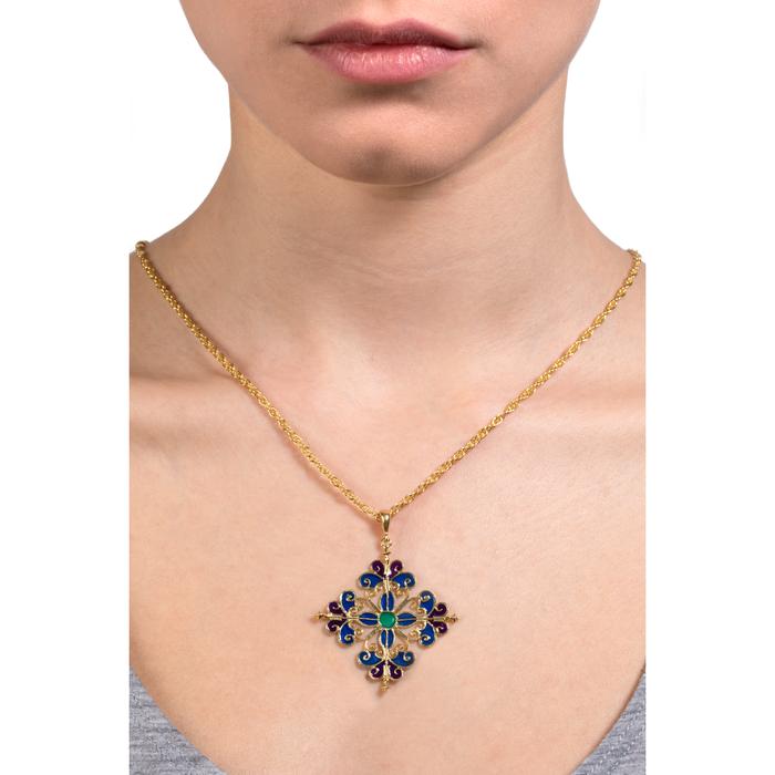 Green Cathedral Pendant