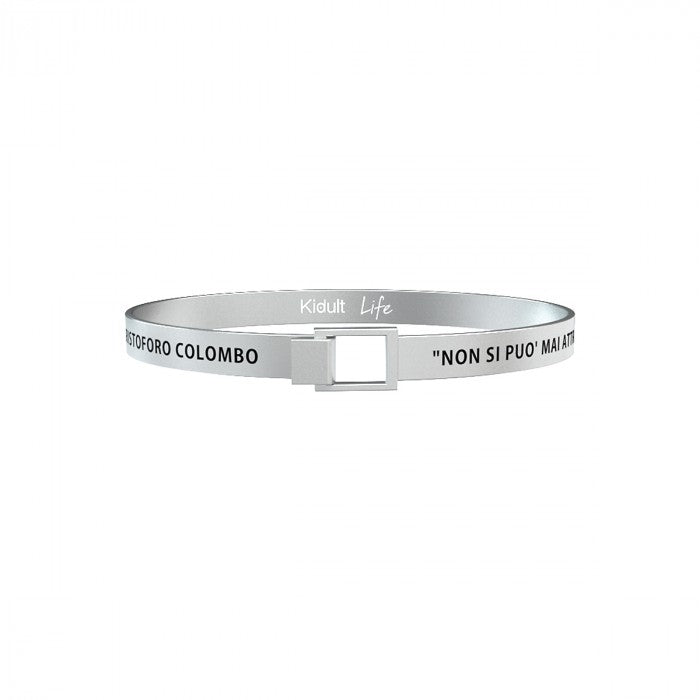 Bracciale philosophy NON SI PUO MAI ATTRAVERSARE........