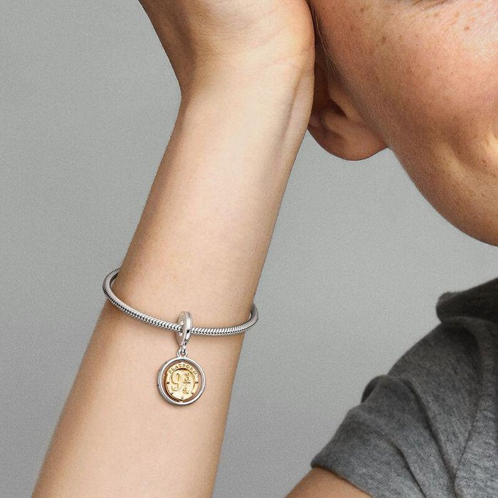 Charms Harry Potter, Hedwig and Platform 9 ¾ Rotating