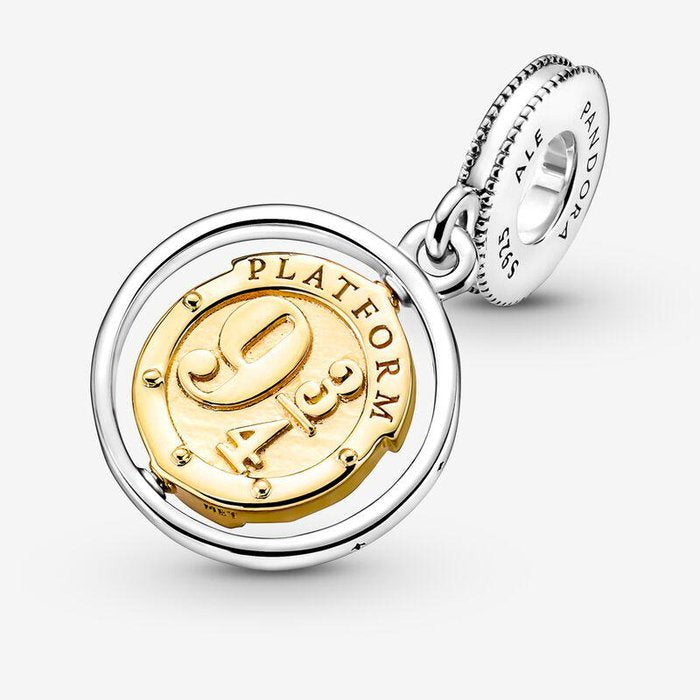 Charms Harry Potter, Hedwig and Platform 9 ¾ Rotating