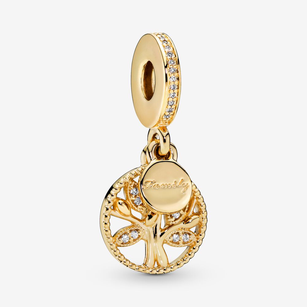 Charm shine pendente albero della famiglia