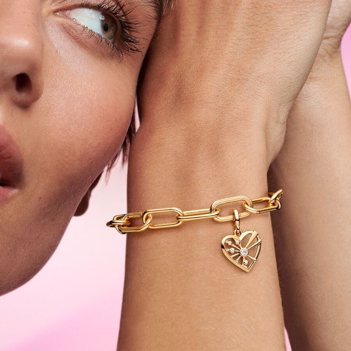 Charm Medallion Heart & Rays Pandora ME