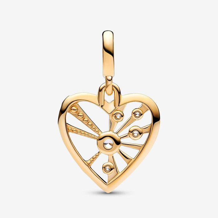 Charm Médaillon Cœur et Rayons Pandora ME