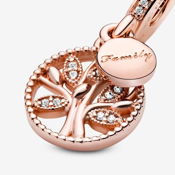 Family Tree Pendant Charm