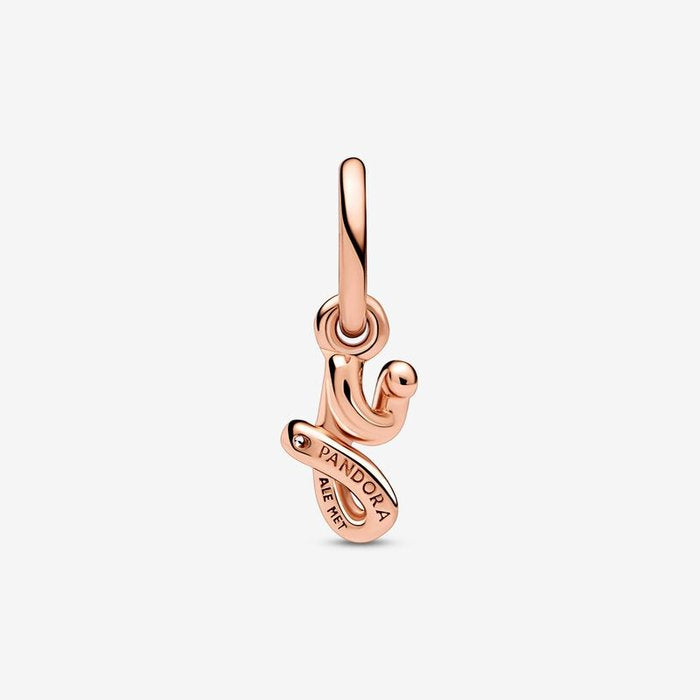 Alphabet Pendant Charm with Letter Y