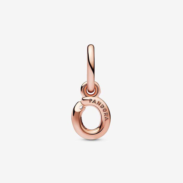 Alphabet Pendant Charm with Letter O