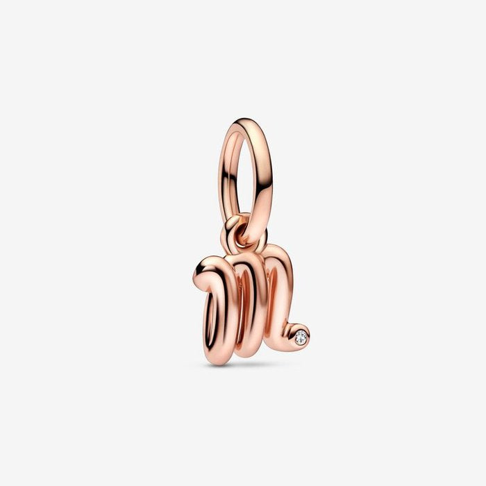 Charm pendente Alfabeto con lettera m