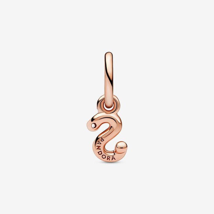 Alphabet Pendant Charm with Letter S