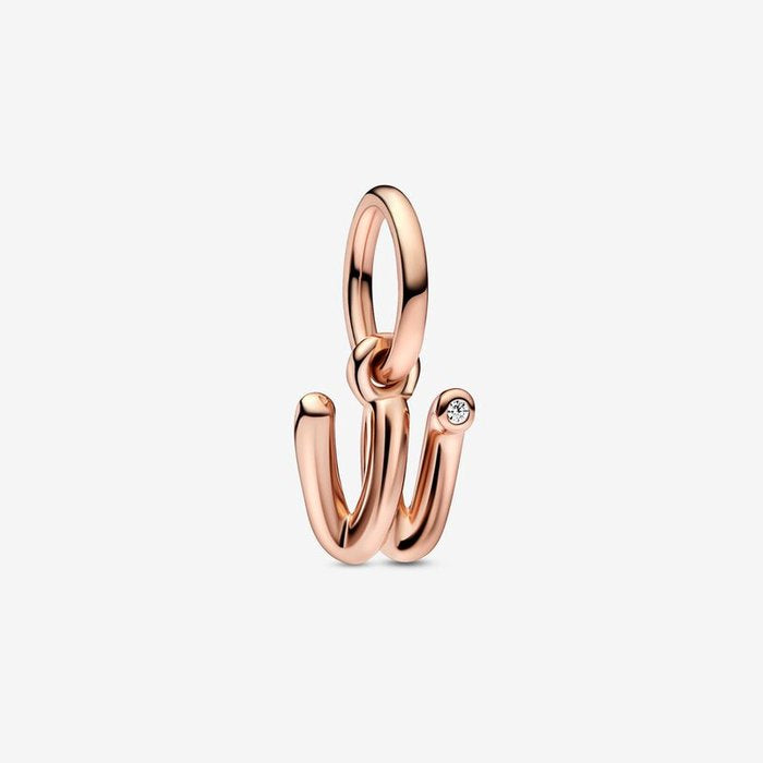 Charm pendente Alfabeto con lettera w