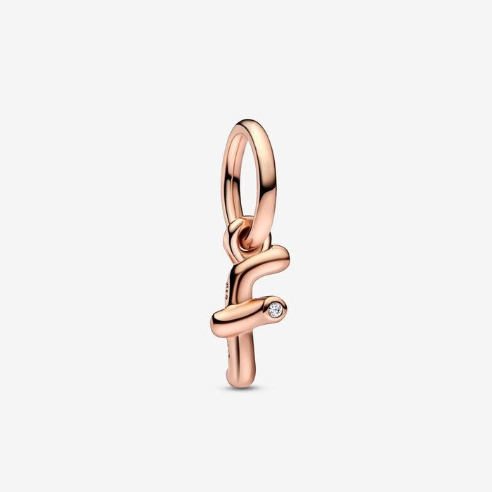 Charm pendente Alfabeto con lettera f