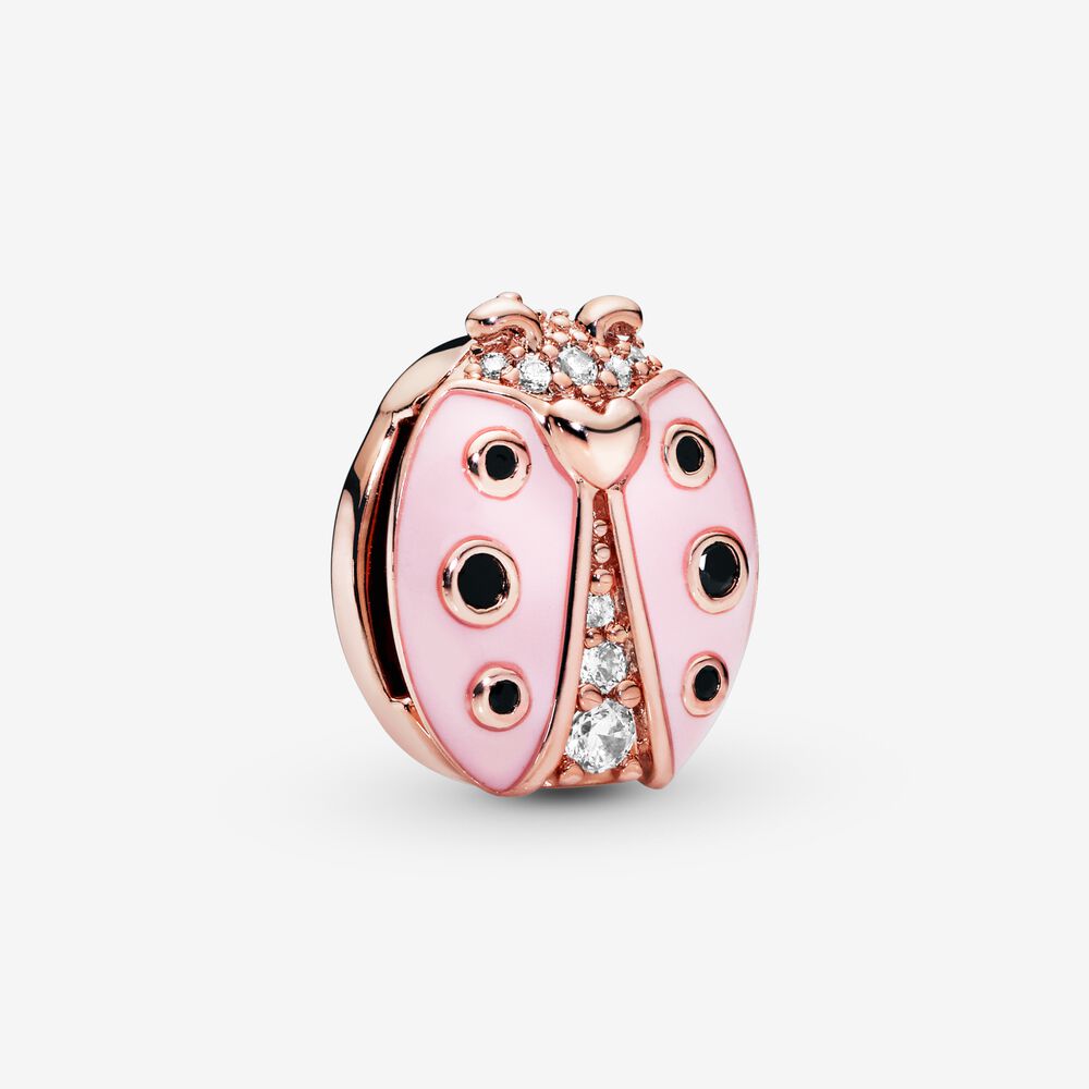 Charm Pandora Reflexions Coccinella rosa
