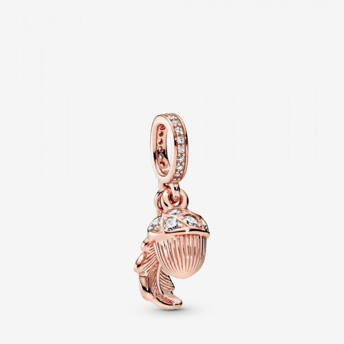 Charm pendente Ghianda e Foglia