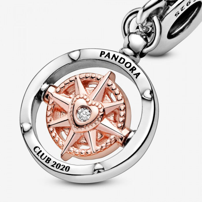 Pandora club compass pendant charm 2020