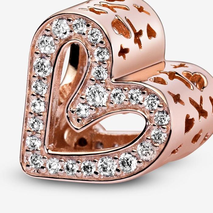 Drawn Heart Charm