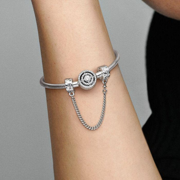 Charm Safety Chain Stars