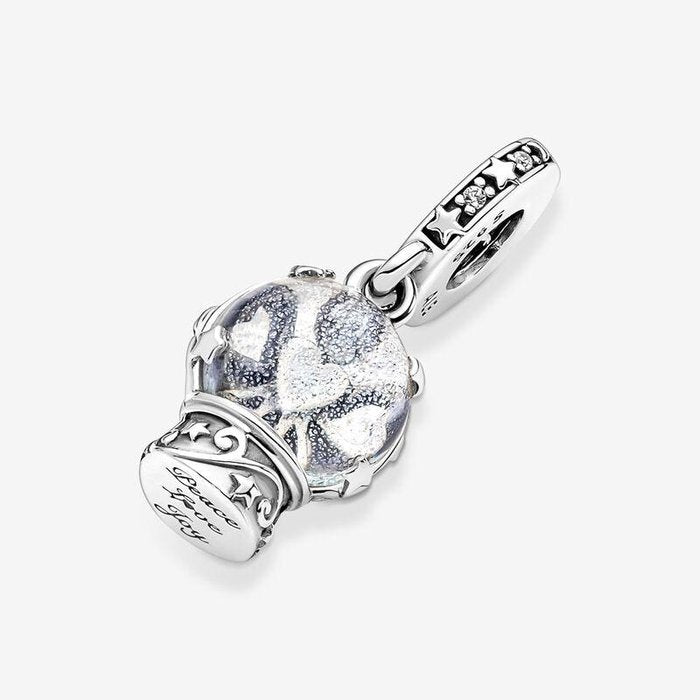 Murano Glass Pendant Charm Christmas Sphere