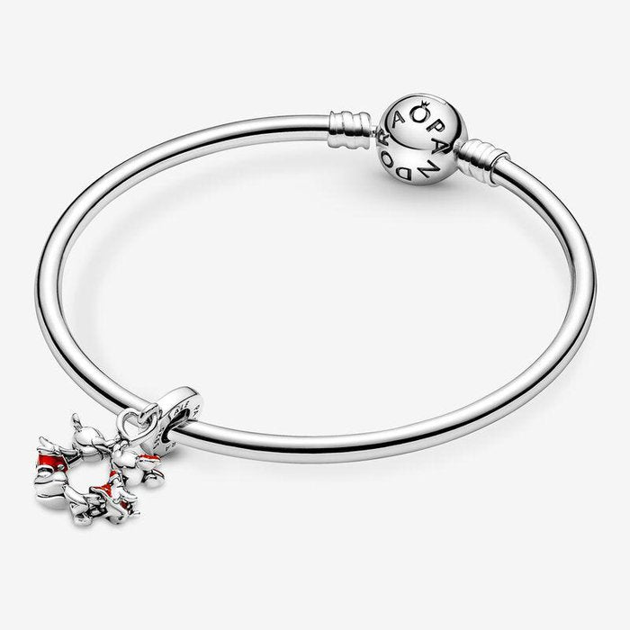 Charm Disney, charm Pendente Mickey Mouse & Minnie, Il Bacio