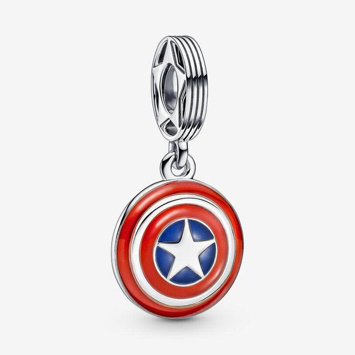 Charm Marvel, Avengers, Pendente Scudo di Captain America