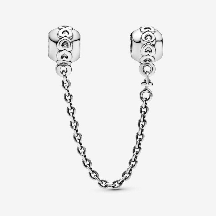 Charm Catena di sicurezza Fascia di cuori