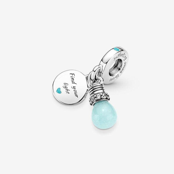 Light in the Dark Pendant Charm