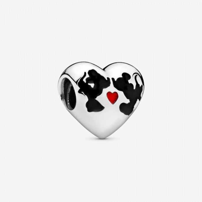 Disney, charm il bacio di Mickey Mouse e Minnie