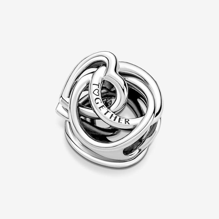 Charm Cuori Intrecciati Insieme Per Sempre