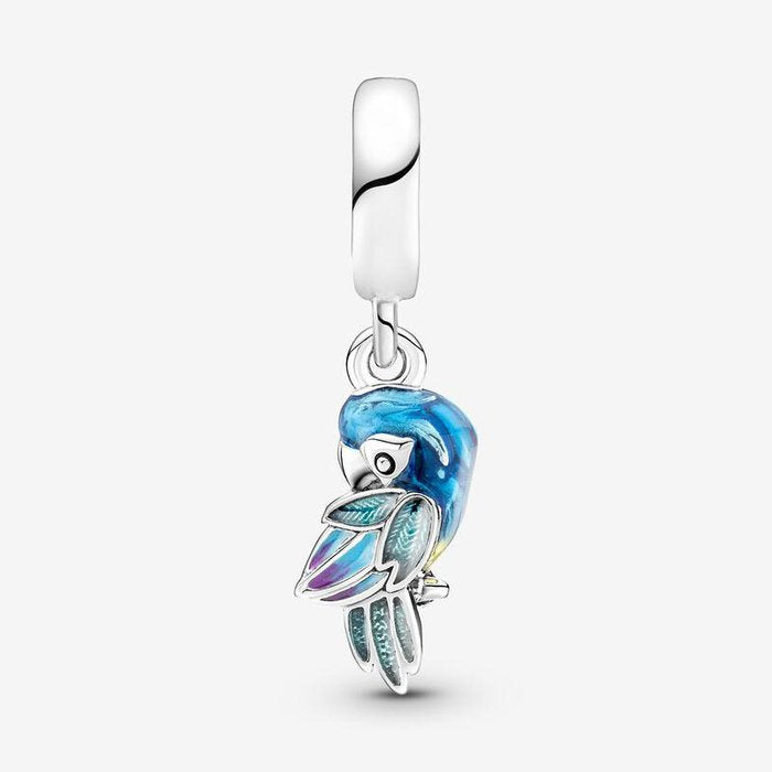 Paradise Parrot Pendant Charm