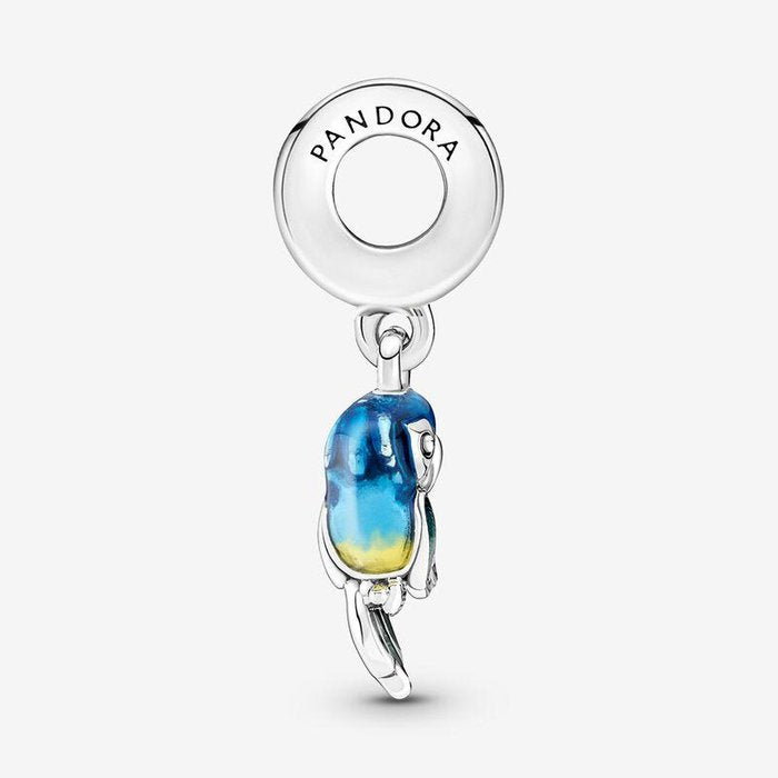Paradise Parrot Pendant Charm