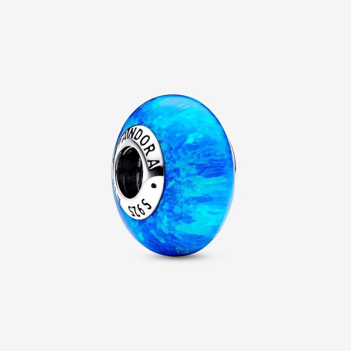 Deep Blue Ocean Opal Charm