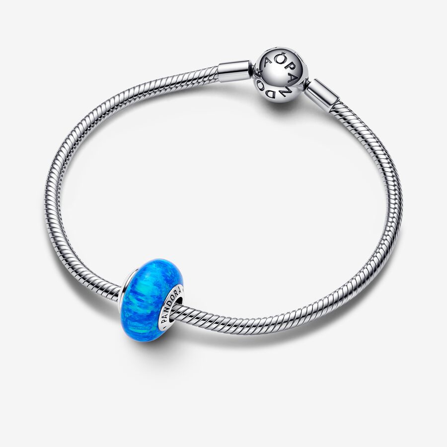 Deep Blue Ocean Opal Charm