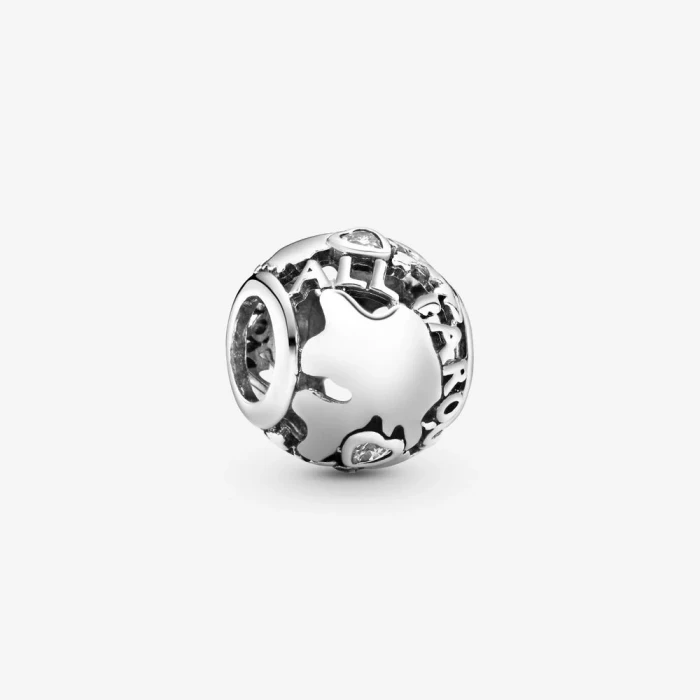 Openwork charm around the world