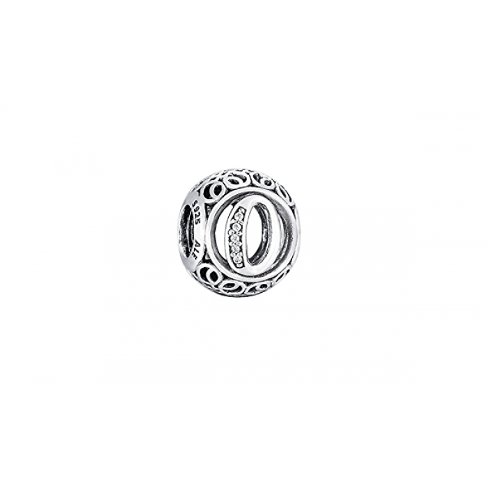 Charm lettera O vintage