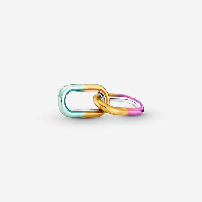 Charm Doppio Link Tie-Dye Pandora ME