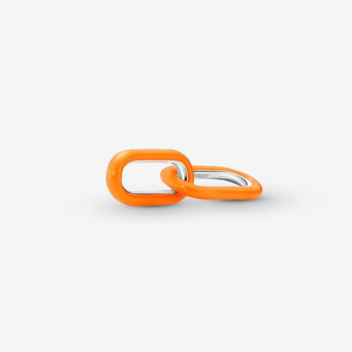 Charm Doppio Link Arancione Pandora ME