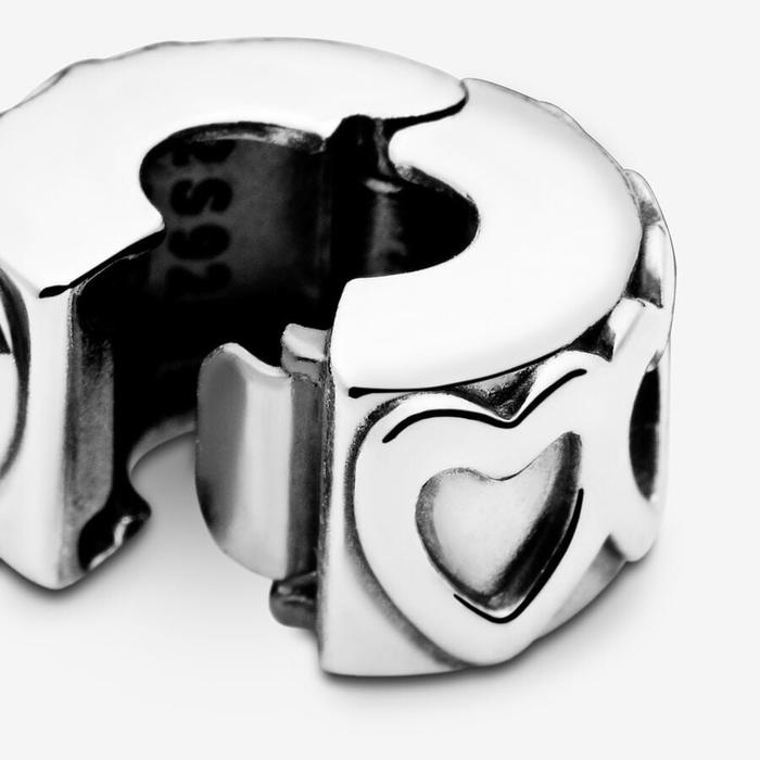 Charm Clip Fascia di cuori