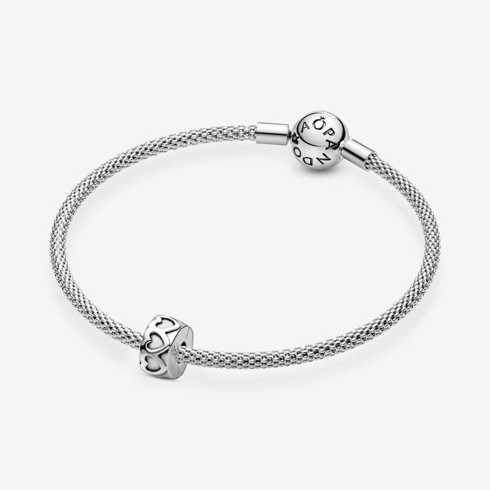Charm Clip Fascia di cuori