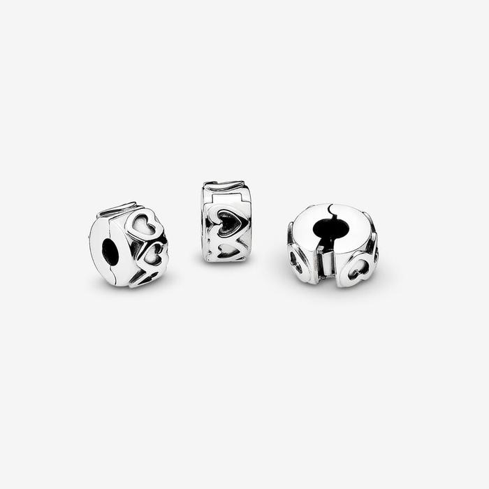 Charm Clip Fascia di cuori