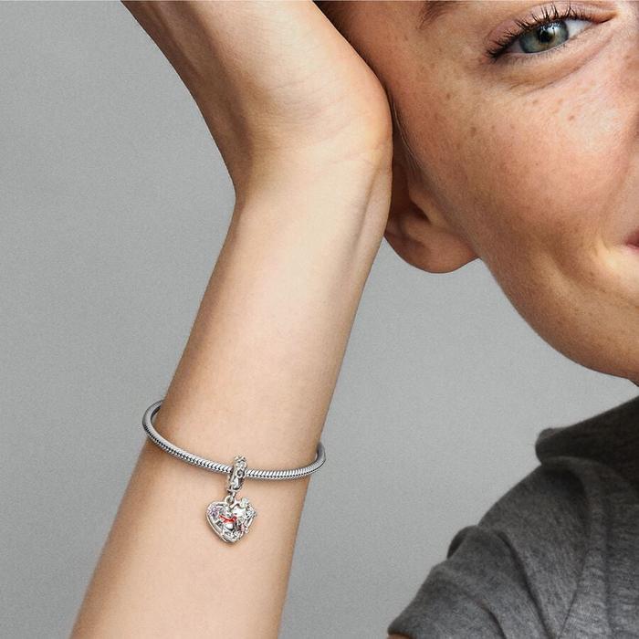 Charm pendente Disney, Winnie the Pooh, Pendente Winnie e Pimpi
